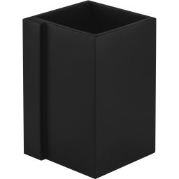 Kleine Wolke Gerry kubek na szczoteczki czarny mat 8690926852