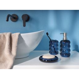 Kleine Wolke Verro dozownik do mydła 320 ml szkło-niebieski 8691750854