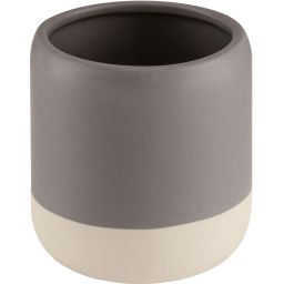 Kleine Wolke Lunella kubek na szczoteczki biały-szary 8693146852