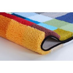 Kleine Wolke Cubetto dywanik łazienkowy 145x85 cm prostokątny mix kolorów Multikolor 8821148693