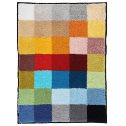 Kleine Wolke Cubetto dywanik łazienkowy 145x85 cm prostokątny mix kolorów Multikolor 8821148693