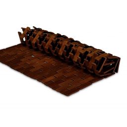 Kleine Wolke Palito drewniana mata łazienkowa 70x50 cm brązowa 9113301324