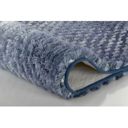 Kleine Wolke Cory dywanik łazienkowy 60x60 cm kwadratowy niebieski Navy 9121750135