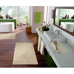 Kleine Wolke Chrissy dywanik łazienkowy 55x65 cm bawełna Nature 9146202539