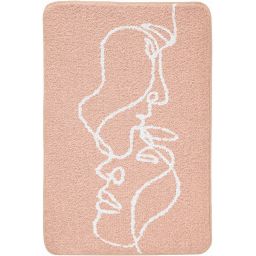 Kleine Wolke Face dywanik łazienkowy 55x65 cm polakryl pearl twarze 9151398539