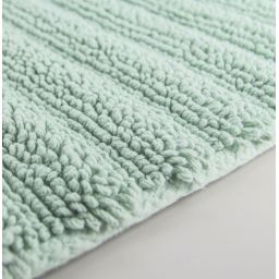 Kleine Wolke Yara Eco Care dywanik łazienkowy 100x60 cm bawełna zielony 9156685360