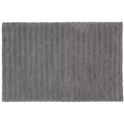 Kleine Wolke Yara Eco Care dywanik łazienkowy 60x50 cm bawełna szary 9156905433