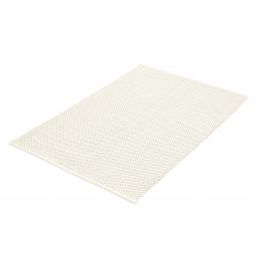 Kleine Wolke Punto dywanik łazienkowy 120x70 cm prostokątny biały 9182100225