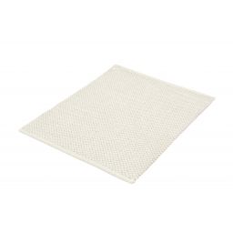 Kleine Wolke Punto dywanik łazienkowy 60x50 cm prostokątny biały 9182100433