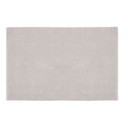 Kleine Wolke Punto dywanik łazienkowy 60x50 cm prostokątny szary 9182158433