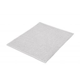 Kleine Wolke Punto dywanik łazienkowy 60x50 cm prostokątny szary 9182158433