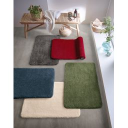 Kleine Wolke Marco dywanik łazienkowy 50x60 cm poliester czerwony 9184468433