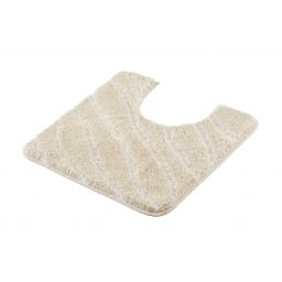 Kleine Wolke Tram dywanik łazienkowy 55x55 cm pod WC beżowy 9189256129