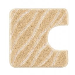 Kleine Wolke Tram dywanik łazienkowy 55x55 cm pod WC beżowy 9189256129