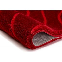 Kleine Wolke Tram dywanik łazienkowy 65x55 cm czerwony 9189468539