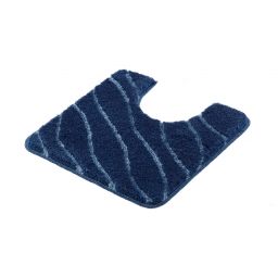 Kleine Wolke Tram dywanik łazienkowy 55x55 cm pod WC niebieski 9189783129