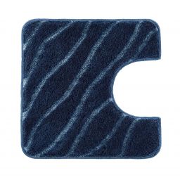 Kleine Wolke Tram dywanik łazienkowy 55x55 cm pod WC niebieski 9189783129