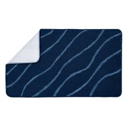 Kleine Wolke Tram dywanik łazienkowy 100x60 cm niebieski 9189783360