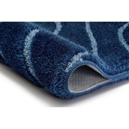 Kleine Wolke Tram dywanik łazienkowy 140x80 cm niebieski 9189783657