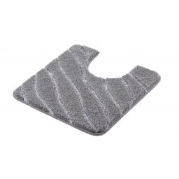 Kleine Wolke Tram dywanik łazienkowy 55x55 cm pod WC szary 9189901129