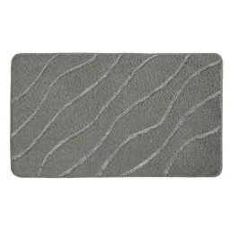 Kleine Wolke Tram dywanik łazienkowy 120x70 cm szary 9189901225
