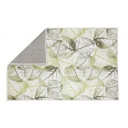 Kleine Wolke Selva dywanik łazienkowy 70x120 cm poliester zielony liście 9190612225