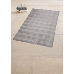 Kleine Wolke Cloud dywanik łazienkowy 120x70 cm prostokątny jasny szary 9198146225