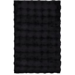 Kleine Wolke Cloud dywanik łazienkowy 90x60 cm prostokątny czarny 9198926519