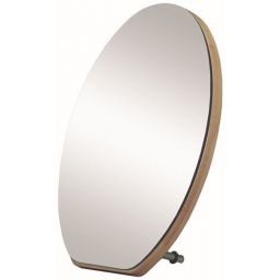 Kleine Wolke Mirror lusterko kosmetyczne 15x21 cm owalne drewno 5883202886
