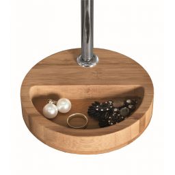 Kleine Wolke Timber lusterko kosmetyczne 17x30,5 cm okrągłe bambus 5884202886