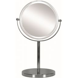 Kleine Wolke Mirror lusterko kosmetyczne 15,3x15,3 cm okrągłe chrom 5885116886