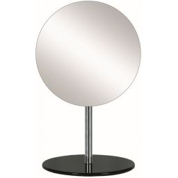 Kleine Wolke Mirror lusterko kosmetyczne 17x17 cm okrągłe czarny 5888926886