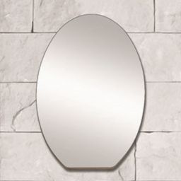 Kleine Wolke Mirror lusterko kosmetyczne 15x21 cm owalne drewno 5883202886