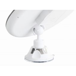 Kleine Wolke LED Mirror lusterko kosmetyczne 20x20 cm okrągłe z oświetleniem chrom 8099127886