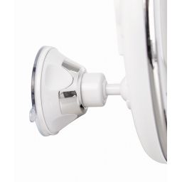 Kleine Wolke LED Mirror lusterko kosmetyczne 20x20 cm okrągłe z oświetleniem chrom 8099127886