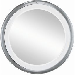 Kleine Wolke LED Mirror lusterko kosmetyczne 20x20 cm okrągłe z oświetleniem chrom 8099127886