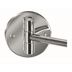 Kleine Wolke LED Mirror lusterko kosmetyczne 17,5x17,5 cm okrągłe z oświetleniem chrom 8428124886