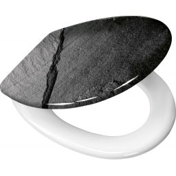 Kleine Wolke Slate deska sedesowa uniwersalna wolnoopadająca biały/wzór 1862905075