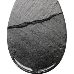 Kleine Wolke Slate deska sedesowa uniwersalna wolnoopadająca biały/wzór 1862905075