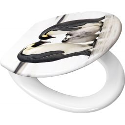 Kleine Wolke Jaksons deska sedesowa uniwersalna wolnoopadająca pingwiny 1865190075