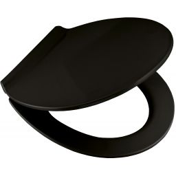 Kleine Wolke Alley deska sedesowa wolnoopadająca uniwersalna czarna 1882926075