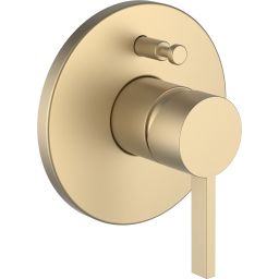 Laufen Kartell bateria wannowo-prysznicowa podtynkowa złota H3213360830001