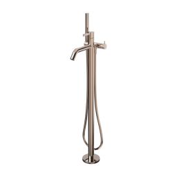Laufen Kartell bateria wannowo-prysznicowa wolnostojąca różowe złoto H3213380821211