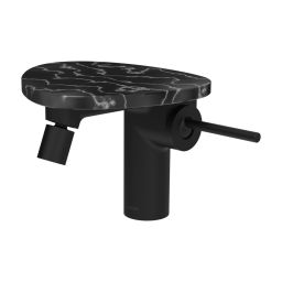 Laufen Ada bateria bidetowa stojąca czarny/czarny marmur HF506710516060