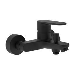 Laufen Pro X bateria wannowo-prysznicowa ścienna czarna HF506960198630