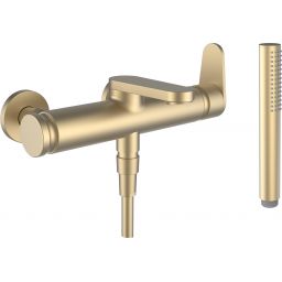 Laufen The New Classic bateria wannowo-prysznicowa ścienna złota HF900560462000