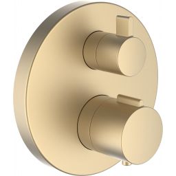 Laufen City Therm bateria prysznicowa podtynkowa złoty mat HF905474462000