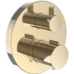 Laufen City Therm bateria prysznicowa podtynkowa złota HF905474463000