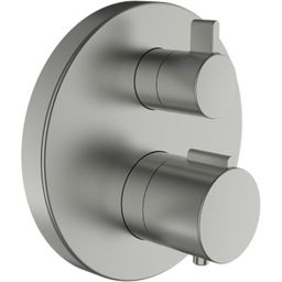Laufen City Therm bateria wannowo-prysznicowa podtynkowa inox HF905475423000
