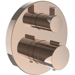 Laufen City Therm bateria wannowo-prysznicowa podtynkowa różowe złoto HF905475465000